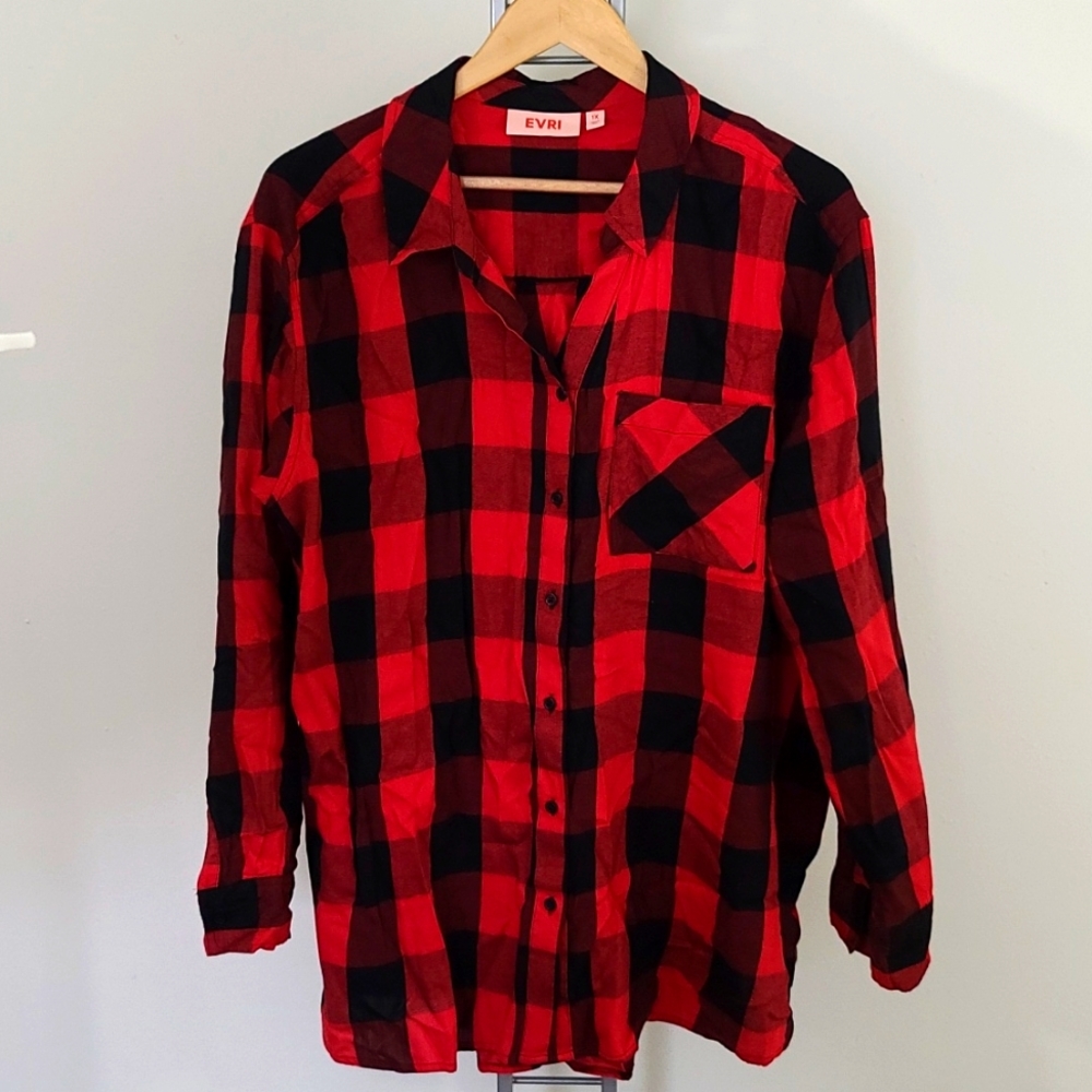 Buffalo Plaid Top